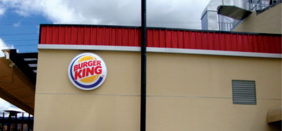 fabricando imagen Burger King medellin colombia