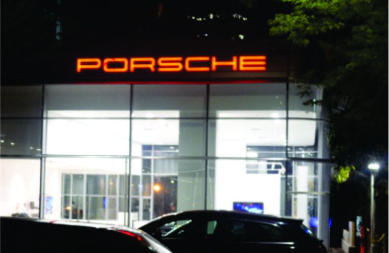 fabricando imagen PORSCHE medellin colombia