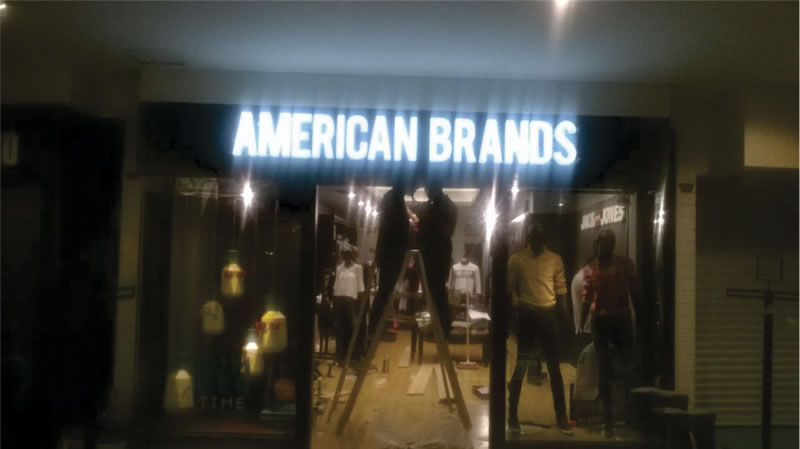 fabricando imagen American Brands medellin colombia